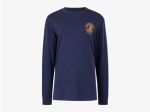 Hard Yakka Hard Yakka Long Sleeve Heritage Icon Tee Navy