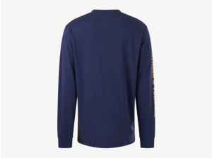 Hard Yakka Hard Yakka Long Sleeve Heritage Icon Tee Navy