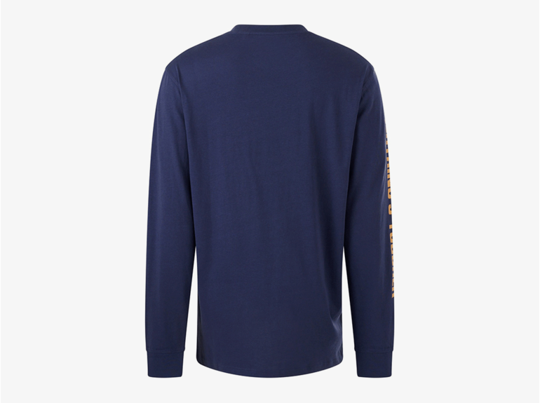 Hard Yakka Hard Yakka Long Sleeve Heritage Icon Tee Navy