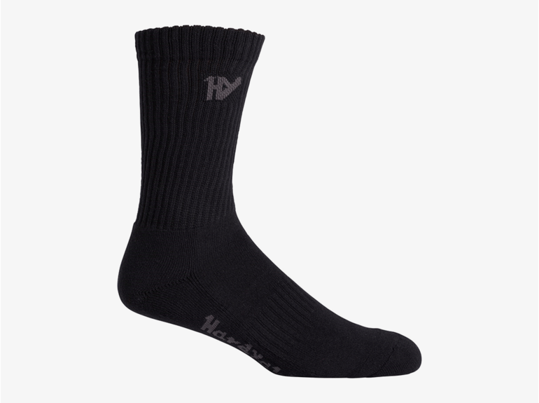 Hard Yakka Hard Yakka Mens Crew 5-Pack Werksok Black