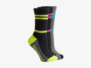 Hard Yakka Hard Yakka Womens Crew 3-Pack Werksok Multi