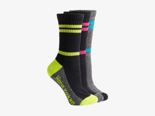 Hard Yakka Womens Crew 3-Pack Werksok Multi