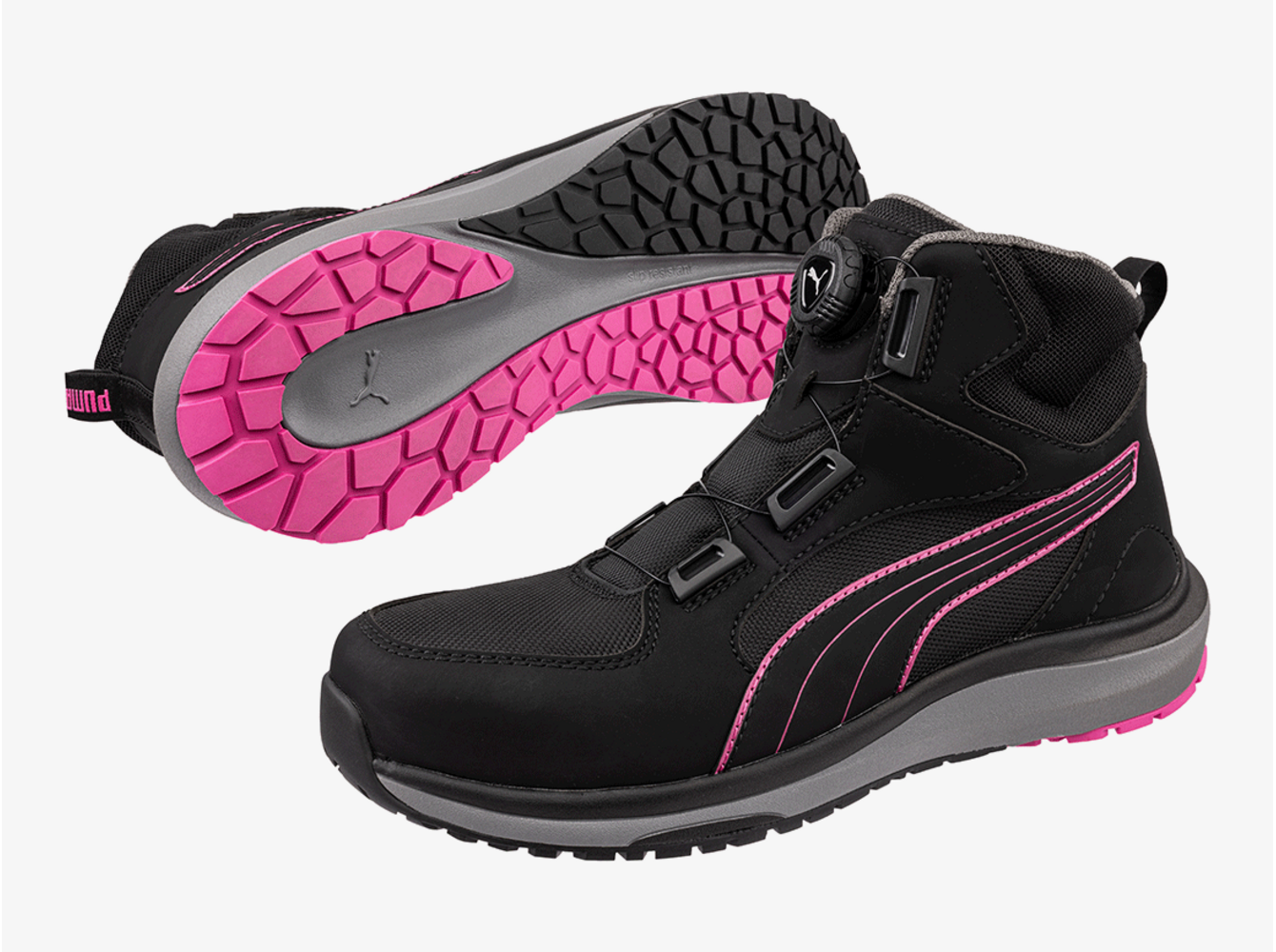 Puma 63.295.0 Aspire Pink Disc Mid S3S