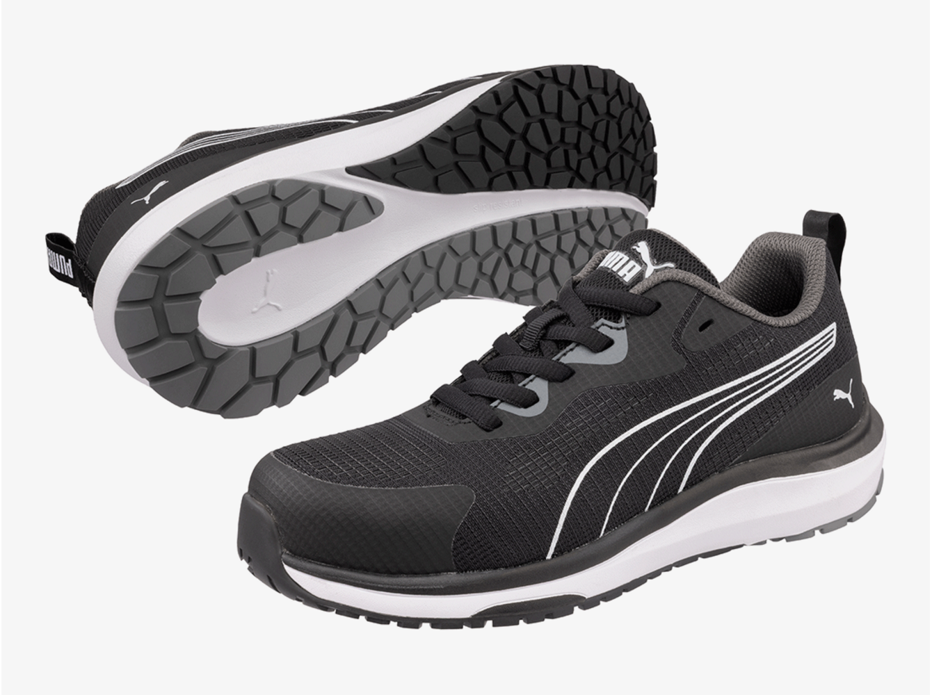 Puma 64.296.0 Celerity Knit Black White Low S1PS
