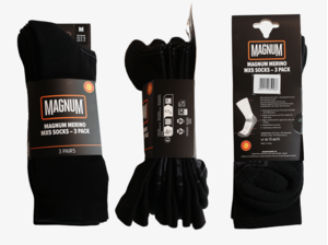 Magnum Merino MX5 Sok 3-Pack Magnum Magnum Merino MX5 Sok 3-Pack