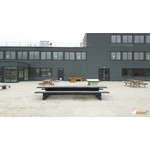 Buitenplezier-online Betonnen picknicktafel XL Antraciet-beton
