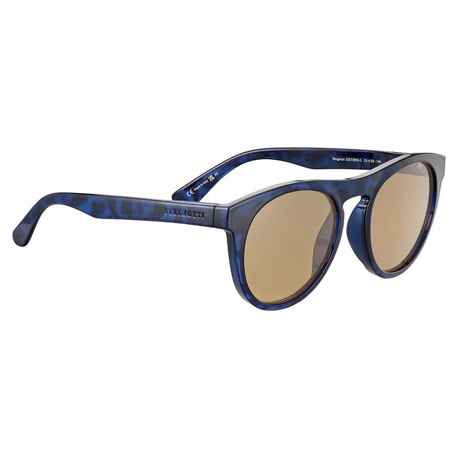 Serengeti Serengeti Zonnebril Kingman SS572003 Shiny Tortoise Dark Blue