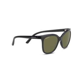 Serengeti Zonnebril Agata 8971 Shiny Black | deZonnebril.nl
