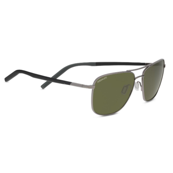 Serengeti Serengeti Zonnebril Spello 8798 Shiny Gun Metal / Black / Grey