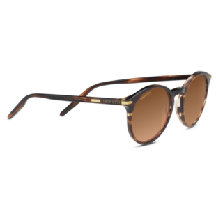 Serengeti Zonnebril Leonora 8841 Shiny Striped Brown | deZonnebril.nl