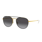 Ray-Ban RB3589 90548G Gold Top On Black