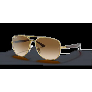 Ray-Ban RB3683 001/51 Gold Transparent Brown