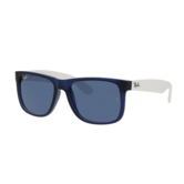 Ray-Ban Justin RB4165 651180 Rubber Transparent Blue