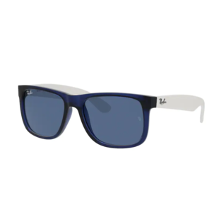 Ray-Ban Justin RB4165 651180 Rubber Transparent Blue