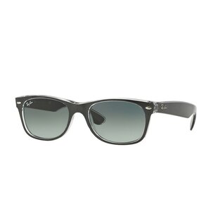 Ray-Ban Wayfarer RB2132 614371 Top Brushed Gunmetal On Transparent
