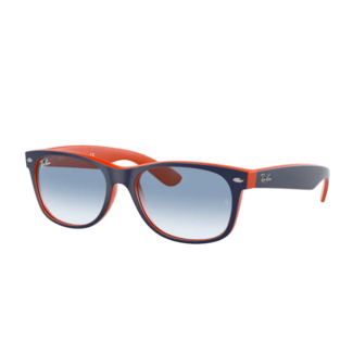 Ray-Ban Ray-Ban Wayfarer RB2132 789/3F Blue on Orange