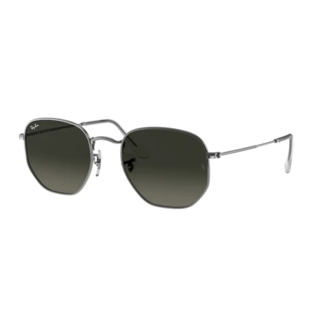 Ray-Ban Hexagonal Flat Lenses RB3548N 004/71 Gunmetal