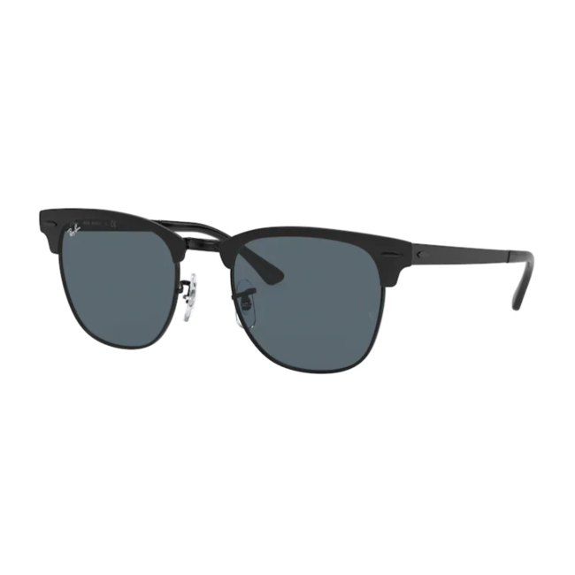 超激安格安Ray-Ban レイバン RB3716-186/R5 サングラス CLUBMASTER METAL クラブマスターメタル SHINY BLACK TOP MATTE クラブマスター