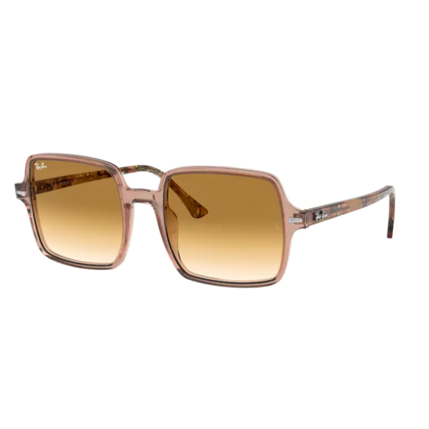 Ray-Ban Ray-Ban Square RB1973 128151 Transparent Light Brown