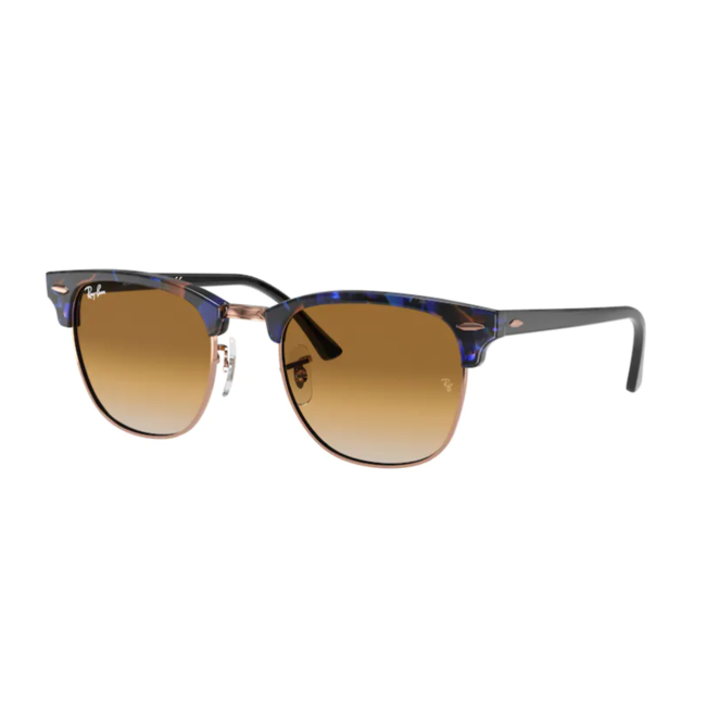 Ray-Ban Ray-Ban Clubmaster Fleck RB3016 125651 Spotted Brown/Blue