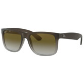 Ray-Ban Justin RB4165 6597T5 Transparent Dark Brown