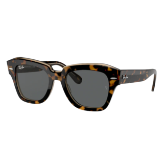 Ray-Ban Ray-Ban State Street RB2186 1292B1 Havana on Transparent Brown