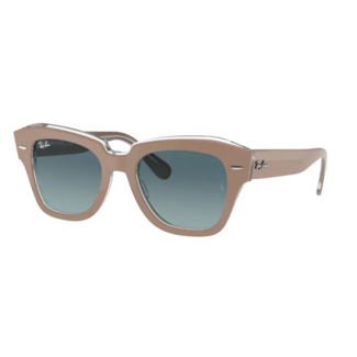 Ray-Ban Ray-Ban State Street RB2186 12973M Beige on Transparent