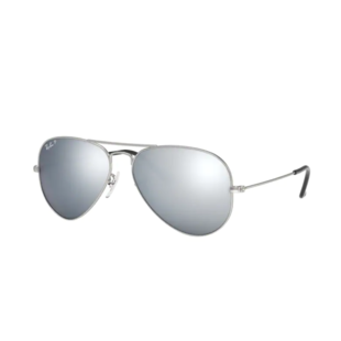 Ray-Ban Aviator RB3025 019/W3 Matte Silver