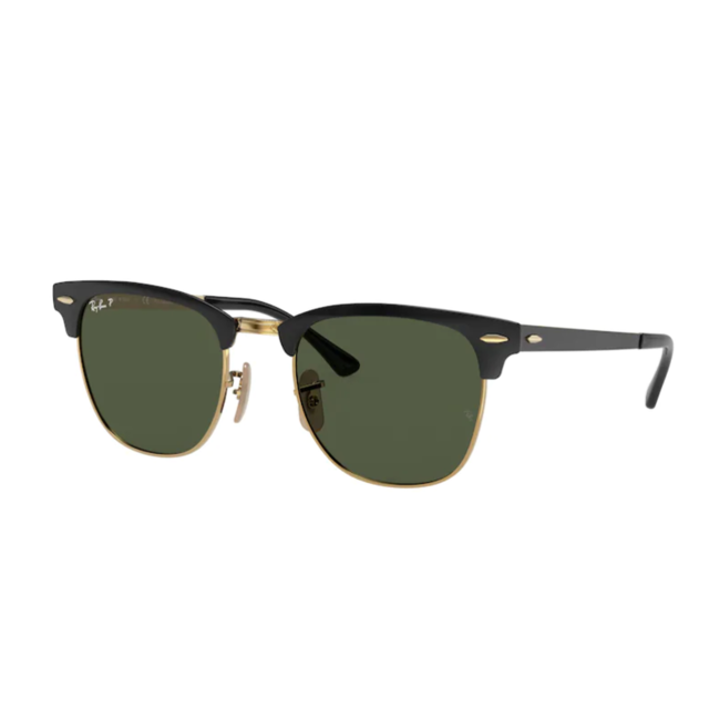 Ray-Ban Ray-Ban Clubmaster Metal RB3716 187/58 Gold On Top Black