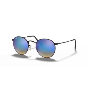 Ray-Ban Round Metal RB3447 002/4O Shiny Black