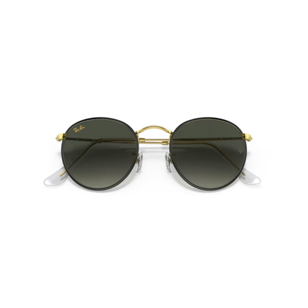 Ray-Ban Ray-Ban Round Full Color RB3447JM 919671 Black on Gold