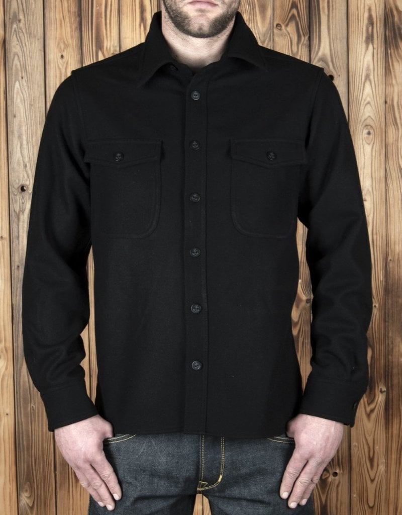 Pike Brothers Superior Garment 1943 CPO shirt  Black wool
