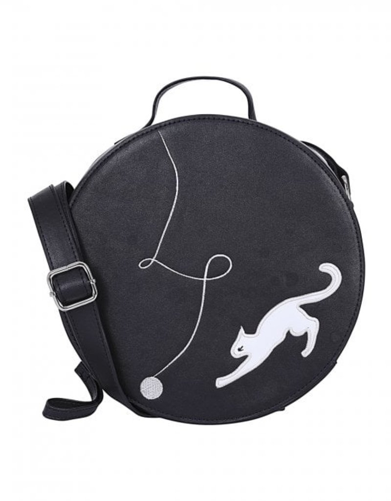 Collectif Sally Kitty Cat Cross Body Bag