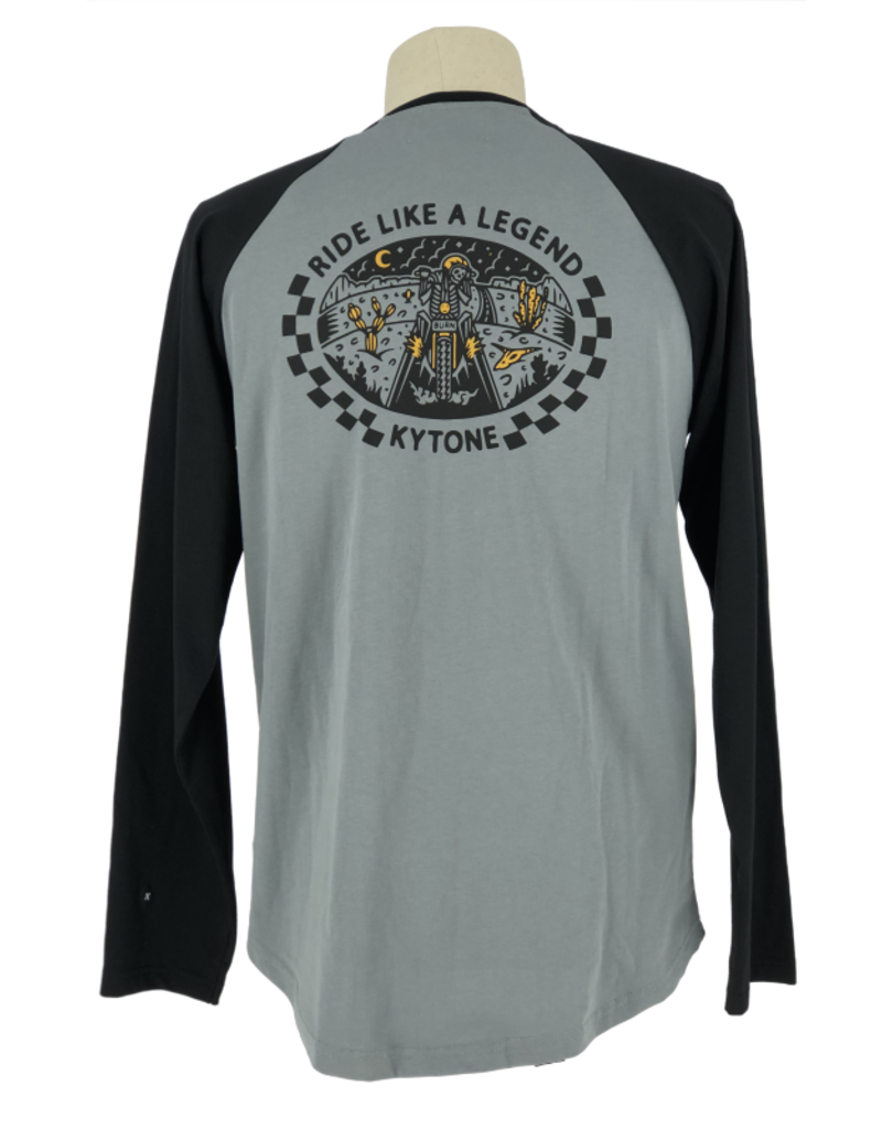 Kytone T-shirt Storm long sleeve Grey