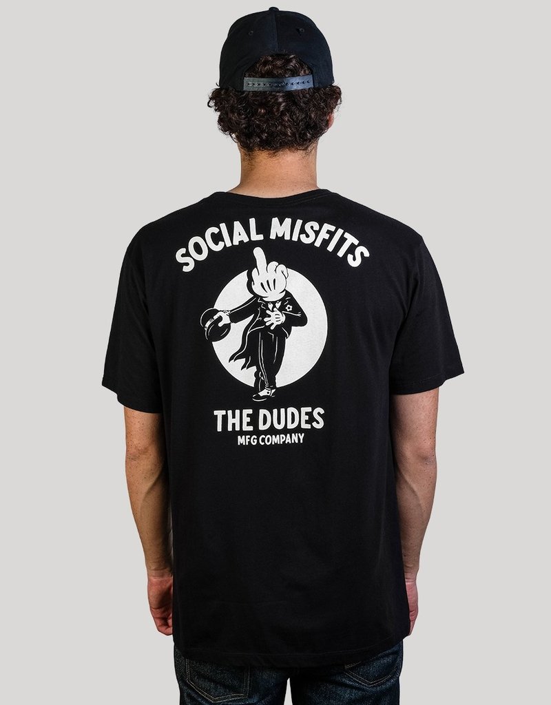 The Dudes Misfits t-shirt Black