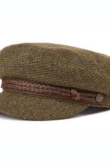 Brixton Fiddler cap Moss brown