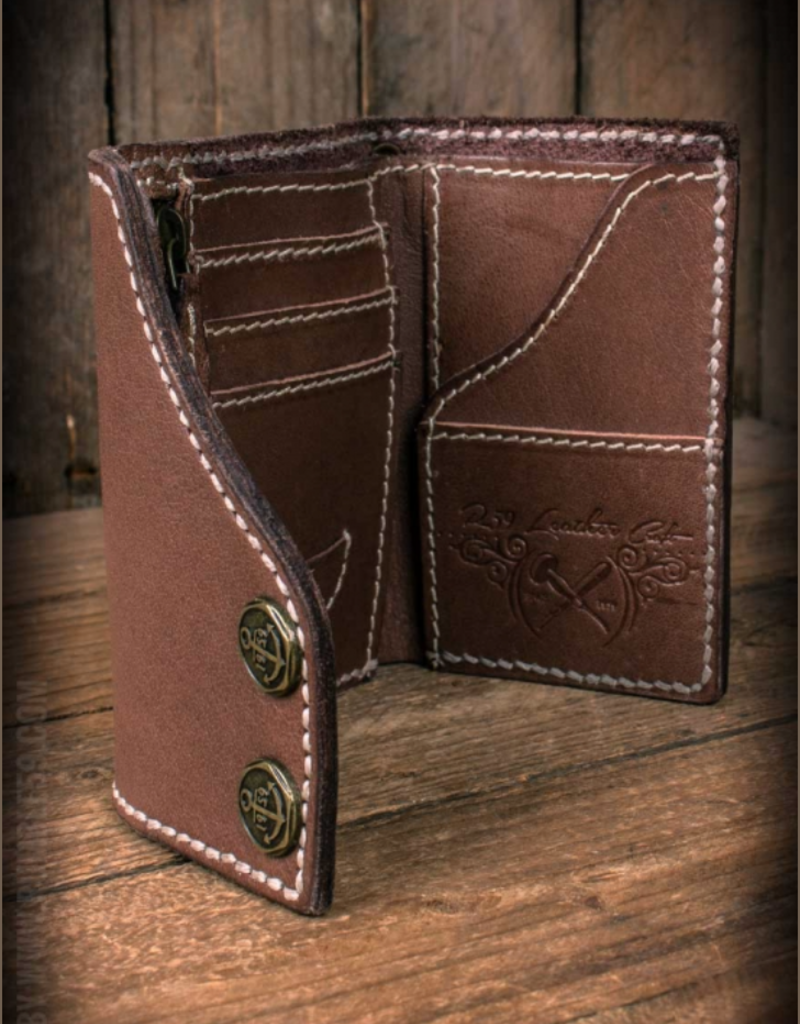 Rumble59 Leder Wallet "Tripartite" - compact size