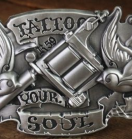 Rumble59 Buckle Tattoo your soul