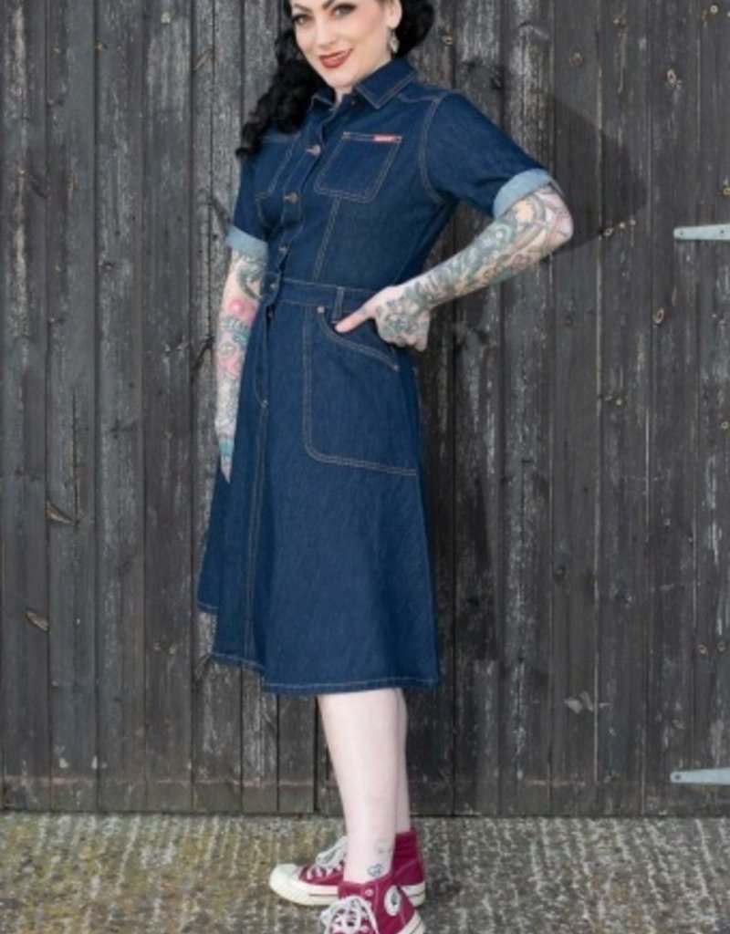 Rumble59 Denim Dress Rocking Rosie