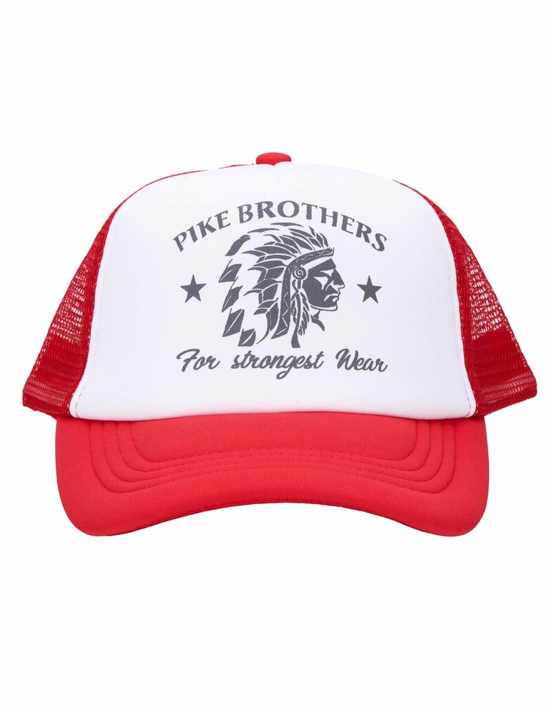 Pike Brothers Superior Garment 1967 trucker cap chief red