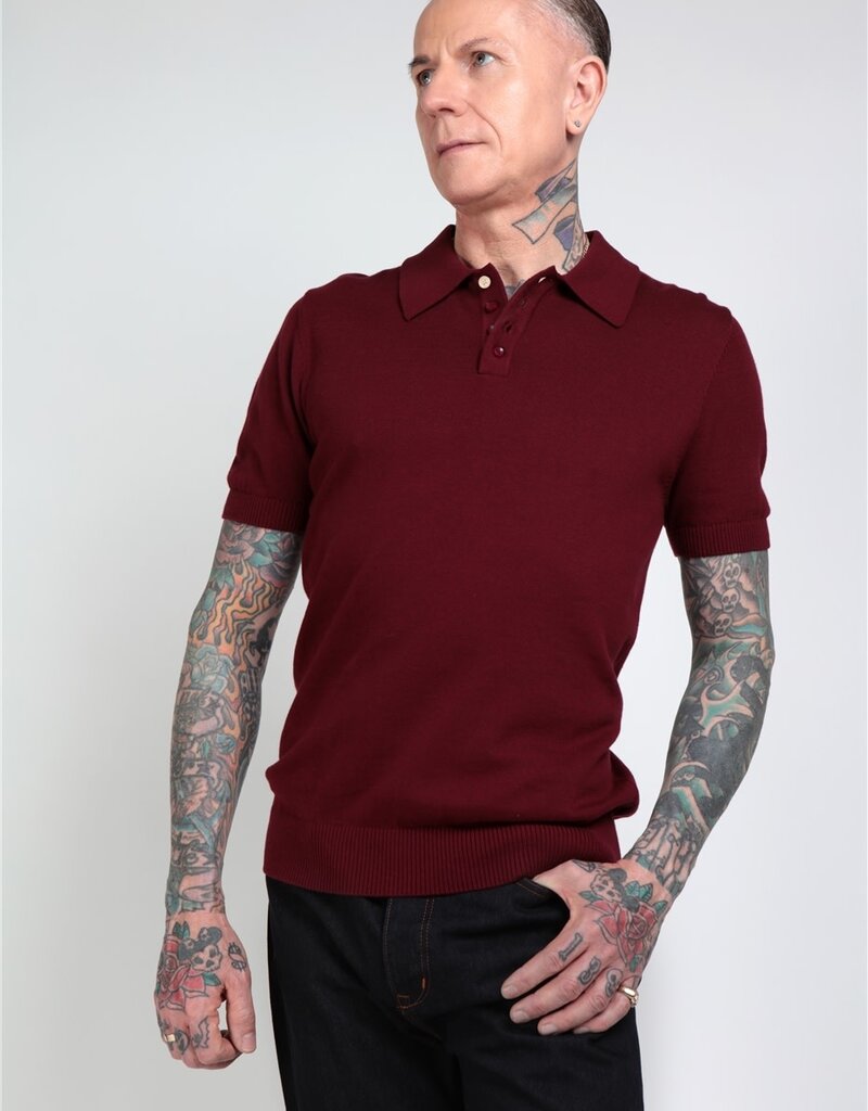 Collectif Pablo Plain Knitted Polo