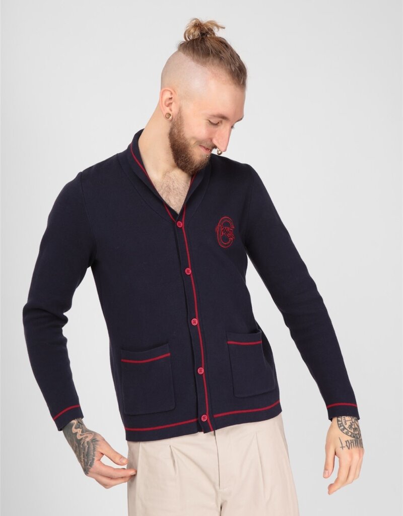 Collectif Adrian College Cardigan