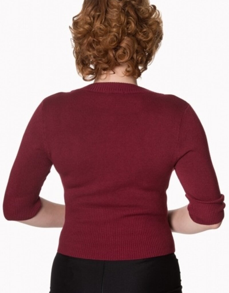 Banned Apparel Sweet Dreamer 1950's V-Neck Cardigan