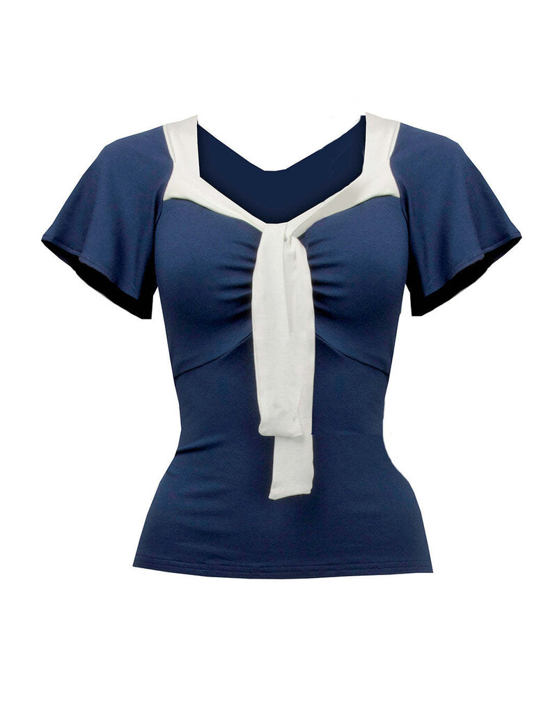 Pretty Retro Pretty Tie Top