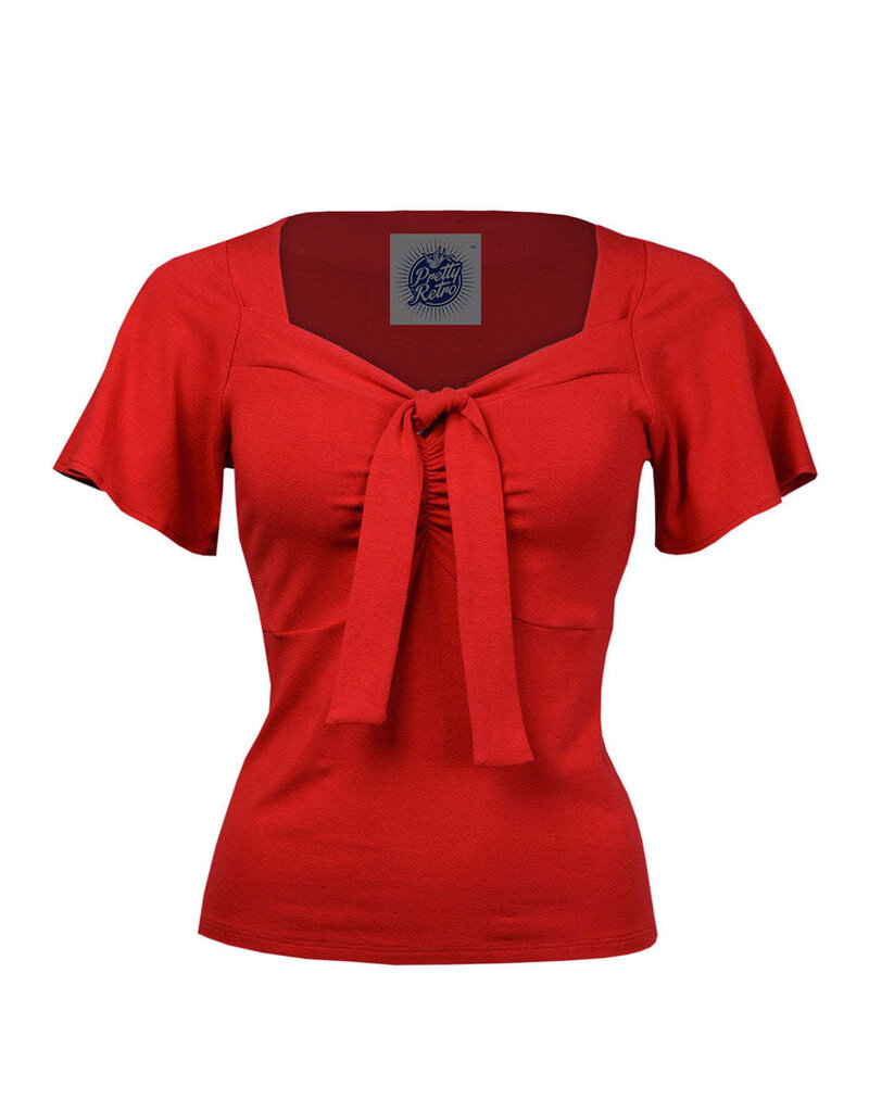 Pretty Retro Pretty Tie Top