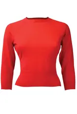 Pretty Retro 1950s Sweater Girl Top