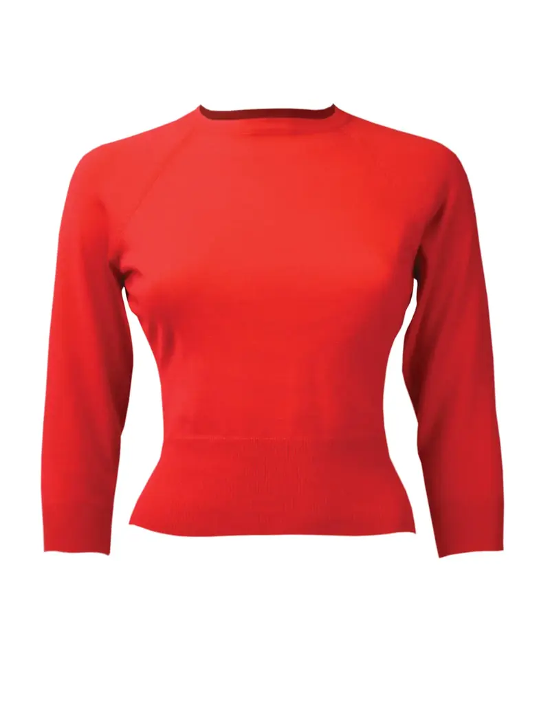 Pretty Retro 1950s Sweater Girl Top