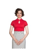 Banned Apparel Mandarin Collar Top