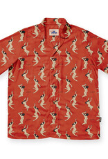 The Dudes Ladies Red Hawaiian Shirt