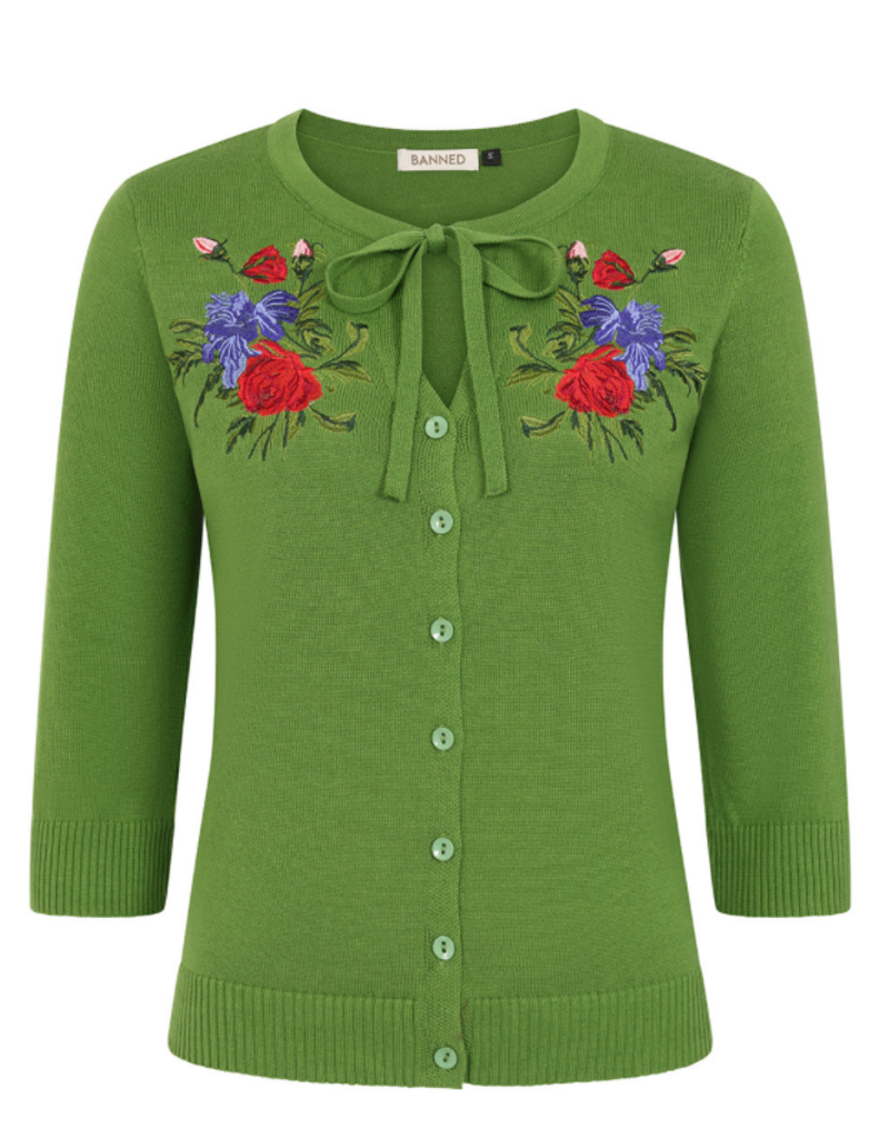 Banned Apparel Floral Serenade Cardigan